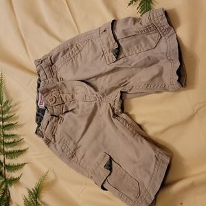 Levi khaki cargo shorts boys size 3t